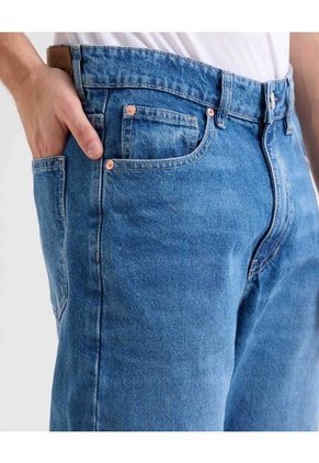 Jean Para Hombre Straight Color Azul Marca Seven Seven #45160641