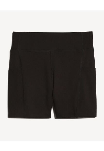 Short  Para Mujer Multiusos Punto Color Negro Marca Seven Seven #28191069