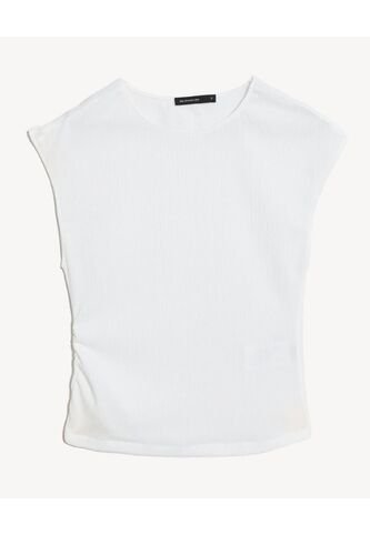 Camiseta  Para Mujer Manga Corta Cuello Redondo Color Blanco Marca Seven Seven #28099048 Seven Seven