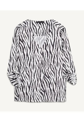 Blusa Para Mujer Manga 3/4 Color Negro Marca Seven Seven #28123752