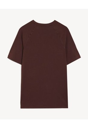 Camiseta  Para Hombre Manga Corta Cuello Redondo Color Café Marca Seven Seven #45092796