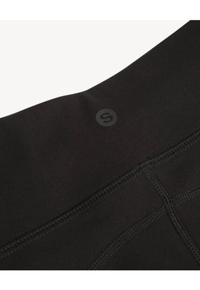 Short  Para Mujer Multiusos Punto Color Negro Marca Seven Seven #28191069