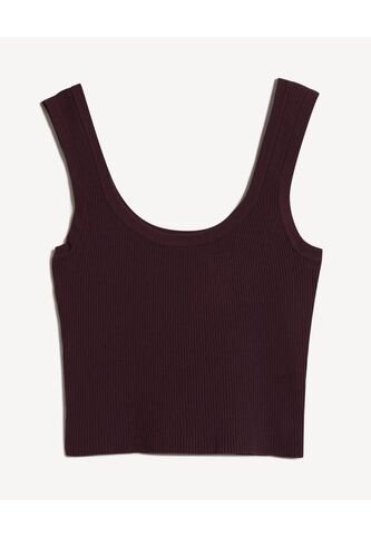 Camiseta Para Mujer Manga Sisa Cuello Redondo Color Café Marca Seven Seven #28096423 Seven Seven