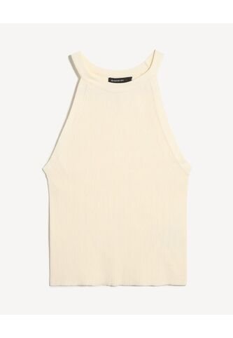 Camiseta Para Mujer Manga Sisa Cuello Redondo Color Marfil Marca Seven Seven #28096422 Seven Seven