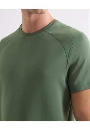 Camiseta  Para Hombre Manga Corta Cuello Redondo Color Verde Marca Seven Seven #45092797