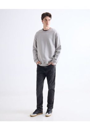 Buzo  Para Hombre Cuello Redondo Color Gris Marca Seven Seven #45060728