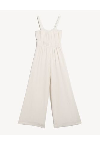 Enterizo  Para Mujer Manga Sisa Color Crema Marca Seven Seven #28320451 Seven Seven