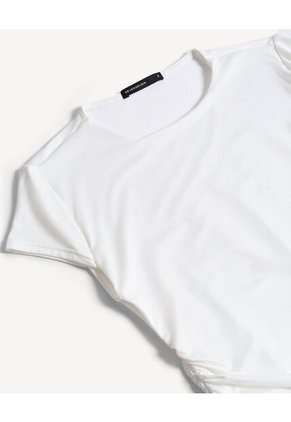 Camiseta  Para Mujer Manga Corta Cuello Redondo Color Blanco Marca Seven Seven #28097595