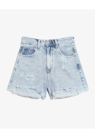 Short  Para Mujer Multiusos Plano Color Azul Marca Seven Seven #28191138 Seven Seven