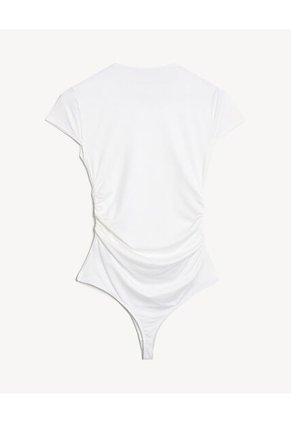 Camiseta  Para Mujer Manga Corta Cuello Redondo Color Blanco Marca Seven Seven #28097595