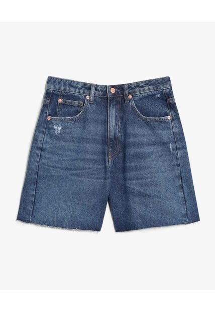 Short  Para Mujer Multiusos Plano Color Azul Marca Seven Seven #28191150