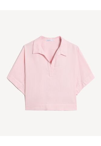 Blusa  Para Mujer Manga Corta Color Rosa Marca Seven Seven #28124161 Seven Seven