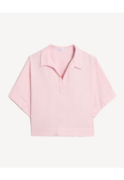 Blusa  Para Mujer Manga Corta Color Rosa Marca Seven Seven #28124161