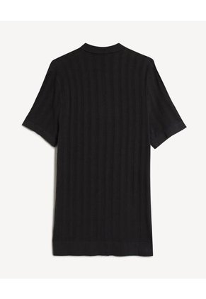 Polo Para Hombre Cuello Tejido Sin Bolsillo Color Gris Marca Seven Seven #45110901