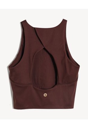 Camiseta Para Mujer Manga Sisa Moda Color Vino Marca Seven Seven #28096494