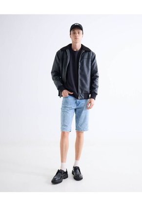 Buzo Para Hombre Cuello Redondo Color Negro Marca Seven Seven #45060734