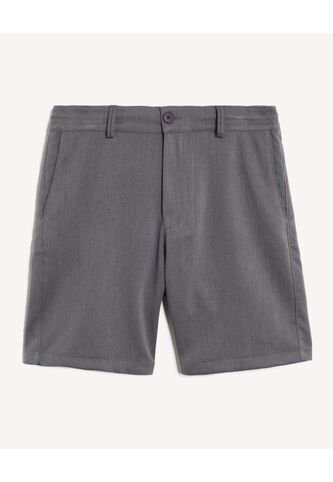 Bermuda  Para Hombre Regular Corto Color Gris Marca Seven Seven #45100734 Seven Seven