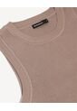 Camiseta Para Mujer Manga Sisa Cuello Redondo Color Taupe Marca Seven Seven #28096459 de Seven Seven