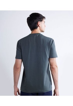 Camiseta Para Hombre Manga Corta Color Verde  Marca Seven Seven #45092496