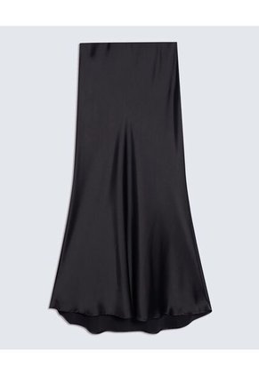 Falda  Para Mujer Largo Color Negro Marca Seven Seven #28140912