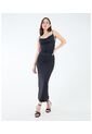 Vestido Para Mujer M/Sisa Largo Color Negro Marca Seven Seven #28171339 de Seven Seven