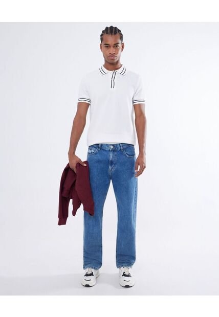 Jean Para Hombre Regular Color Azul Medio Marca Seven Seven #45160535