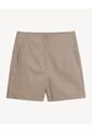 Short Para Mujer Multiusos Plano Color Taupe Marca Seven Seven #28191132 de Seven Seven