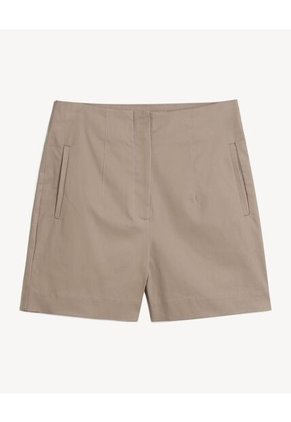 Short Para Mujer Multiusos Plano Color Taupe Marca Seven Seven #28191132