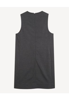 Vestido Para Mujer M/Sisa Corto Color Gris Marca Seven Seven #28171470