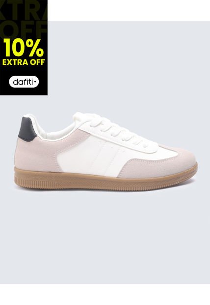 Tenis Para Mujer Casual Color Beige Marca Seven Seven #28720133