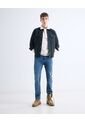 Sobrecamisa Con Bolsillos Frontales  Para Hombre Verde Seven Seven de Seven Seven