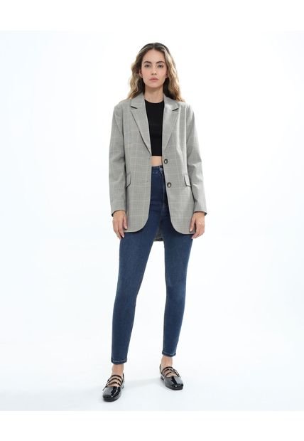 Jean Para Mujer Skinny Color Azul  Marca Seven Seven #28160835