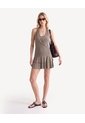 Vestido Halter Espalda Ajustable  Para Mujer Verde Seven Seven de Seven Seven