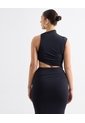 Vestido Maxi Asimetrico Con Cortes- Seven Studio | Maygel Coronel  Para Mujer Negro Seven Seven de Seven Seven
