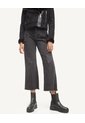 Jean Retro Con Botonadura  Para Mujer Negro Seven Seven de Seven Seven