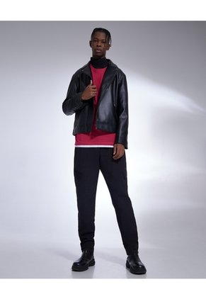 Camiseta Para Hombre Con Bajo Y Screen Para Hombre Fucsia Seven Seven