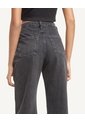 Jean Retro Con Botonadura  Para Mujer Negro Seven Seven de Seven Seven