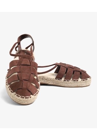 Espadrilles Plataforma Yute  Para Mujer Café Seven Seven Seven Seven