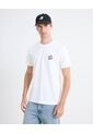 Camiseta Gráfico Frontal  Para Hombre Blanco Seven Seven de Seven Seven