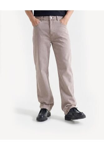 Jean Straight Ajuste Recto  Para Hombre Taupe Seven Seven Seven Seven