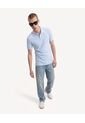 Polo Basica En Sport  Para Hombre Celeste Seven Seven de Seven Seven