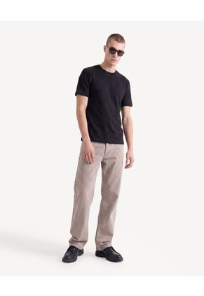 Jean Straight Ajuste Recto  Para Hombre Taupe Seven Seven