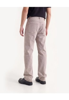 Jean Straight Ajuste Recto  Para Hombre Taupe Seven Seven