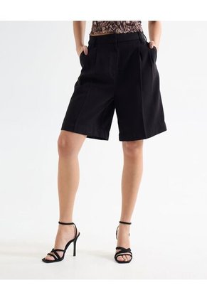 Short Para Mujer Multiusos Plano Color Negro Marca Seven Seven #28191068