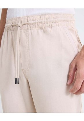 Pantalón Rústico De Ajuste Relax  Para Hombre Piel Seven Seven
