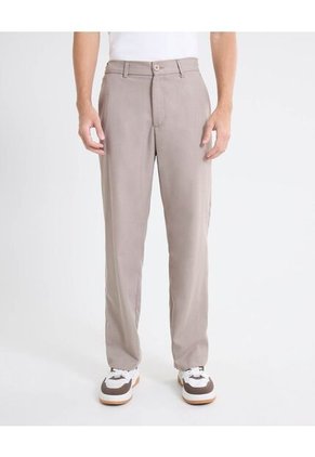 Pantalón Tejido Binado De Apariencia Limpia  Para Hombre Arena Seven Seven