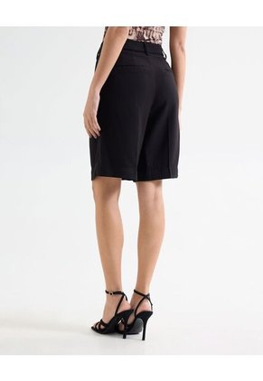 Short Para Mujer Multiusos Plano Color Negro Marca Seven Seven #28191068