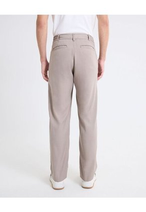 Pantalón Tejido Binado De Apariencia Limpia  Para Hombre Arena Seven Seven