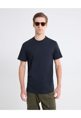 Camiseta Básica Ligera  Para Hombre Negro Seven Seven Seven Seven