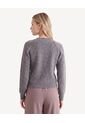 Saco Tejido De Caída Versátil  Para Mujer Gris Seven Seven de Seven Seven
